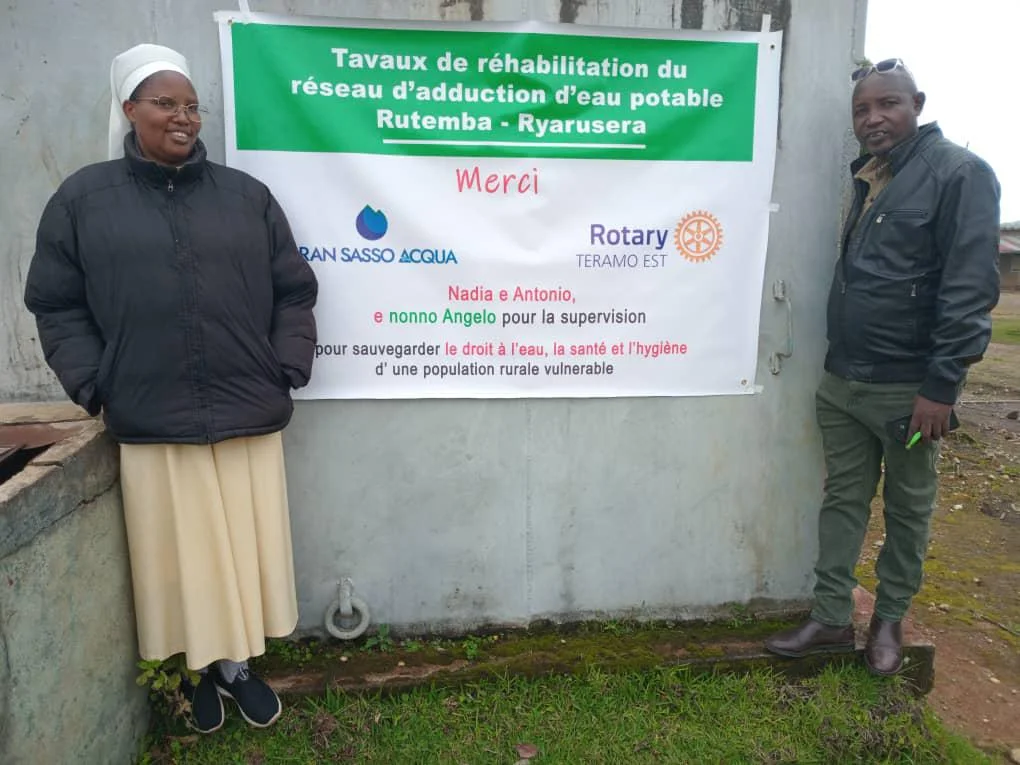 Tornano l'acqua e la speranza in Burundi grazie a  DA.PA.DU