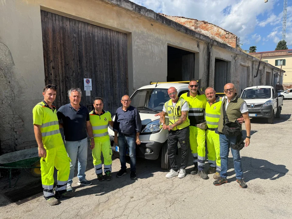 Teramo, nuovi automezzi per il servizio manutenzioni del Comune