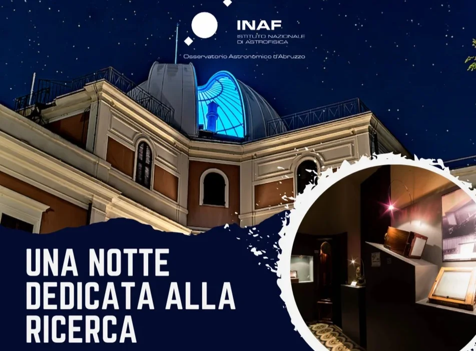 Notte della ricerca, l'Osservatorio Astronomico di Collurania apre al pubblico