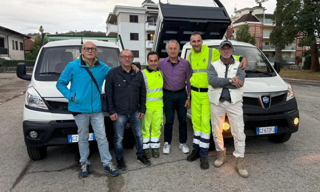 Teramo, il servizio manutenzione amplia il proprio parco mezzi