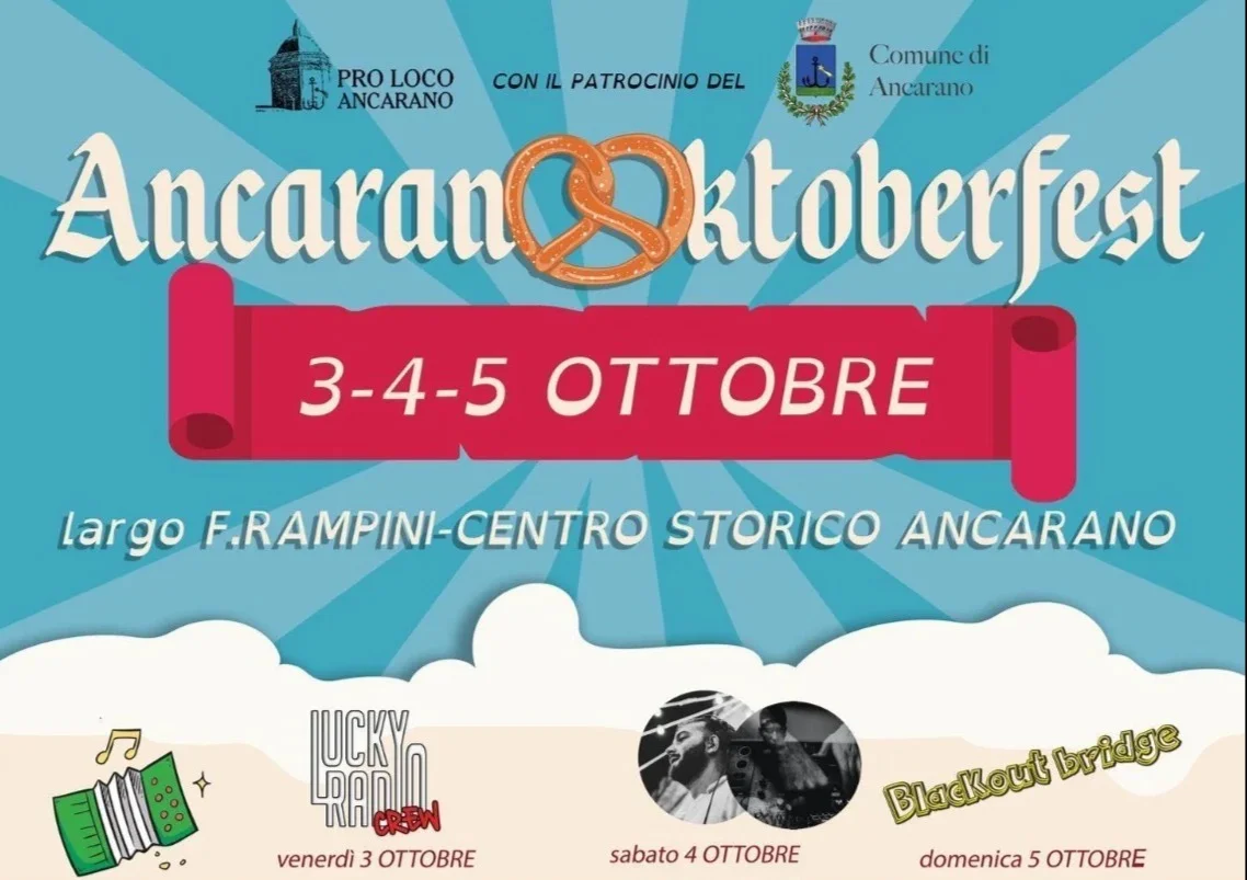 Ancaranoktoberfest... è una tre giorni per rivivere Monaco di Baviera