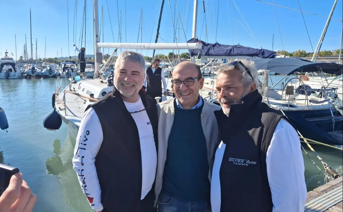 FOTO e VIDEO | La Silver Age alla Barcolana e alla Veleziana: la Provincia di Teramo sponsor dell’equipaggio