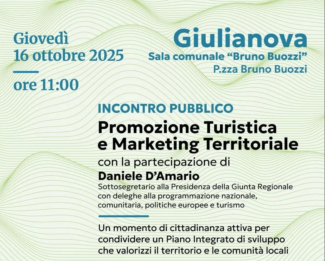 Area Urbana Funzionale Teramo - Val Vibrata - Costa Teramana: 8 mln. per 25 Comuni