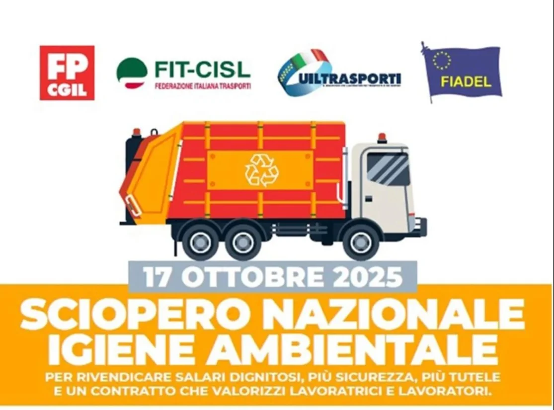 Sciopero nazionale del settore servizi ambientali