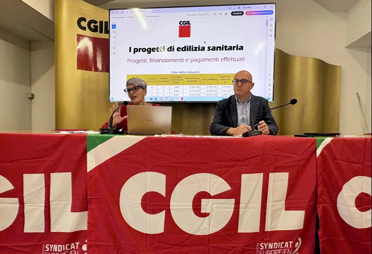 PNRR, Missione Salute. Cgil: "In Abruzzo situazione allarmante"