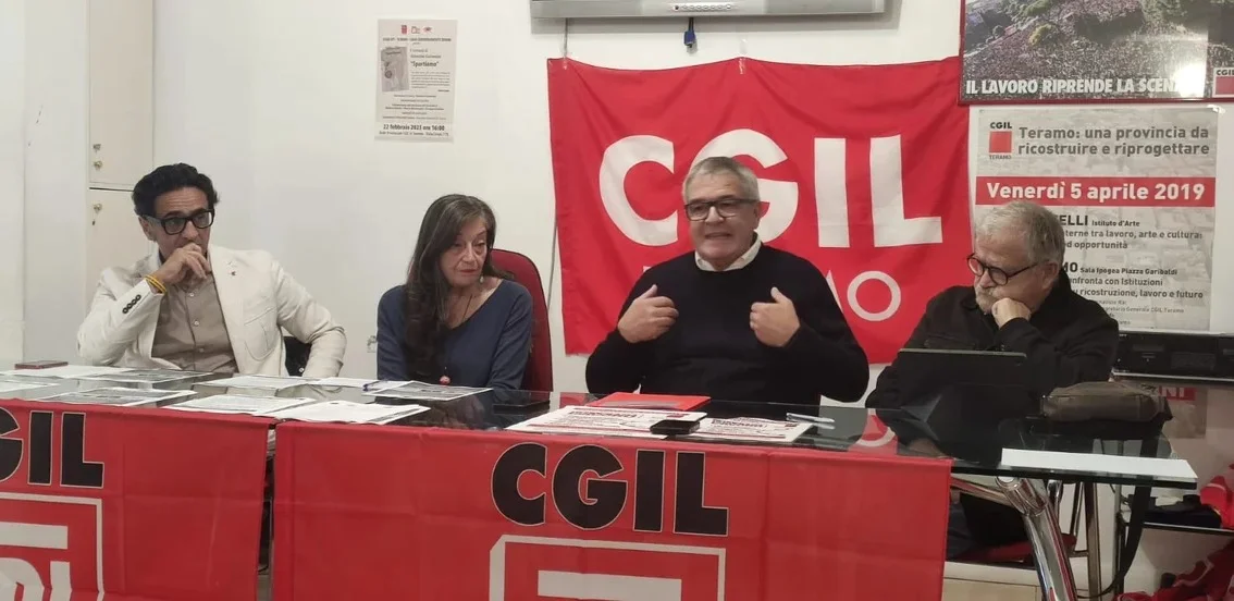 FOTO e VIDEO | Cgil Teramo presenta i nuovi corsi di formazione sulla Costituzione