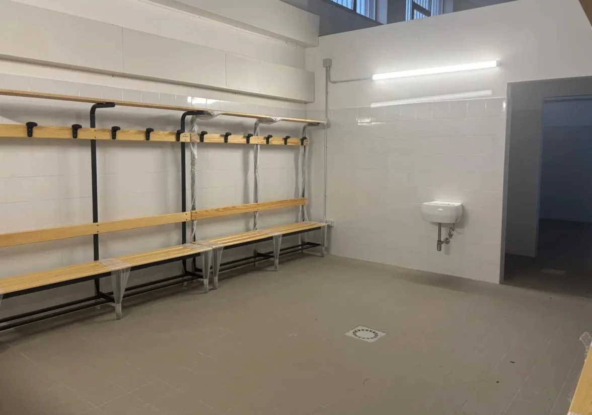 Stadio Pierantozzi di Tortoreto, ecco i nuovi spogliatoi