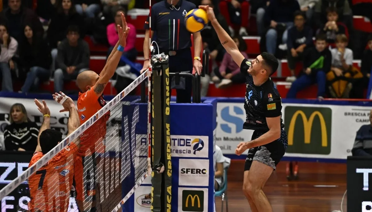 Volley A2, primo stop stagionale per l'ABBA Pineto: Brescia vince 3-1