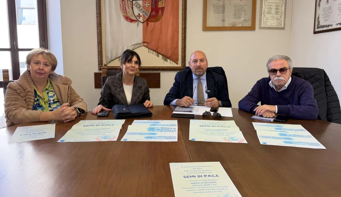 Sabato a Teramo un laboratorio per bimbi da indirizzare verso la cultura della pace