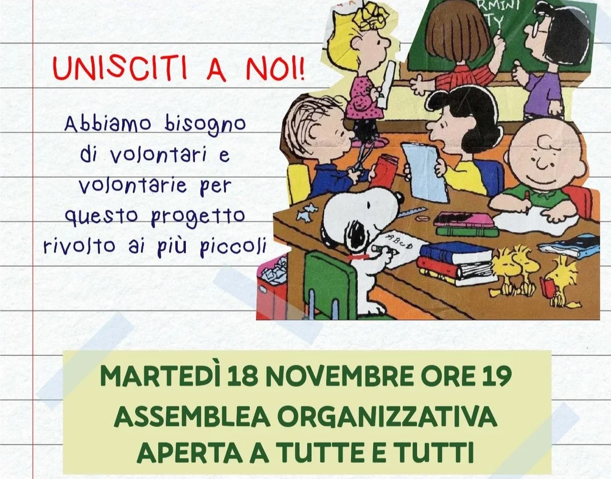 Doposcuola gratuito, Casa del Popolo cerca volontari