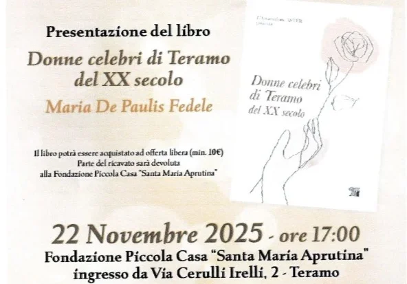"Donne celebri teramane del XX secolo": incontro alla Piccola Casa "santa Maria Aprutina"