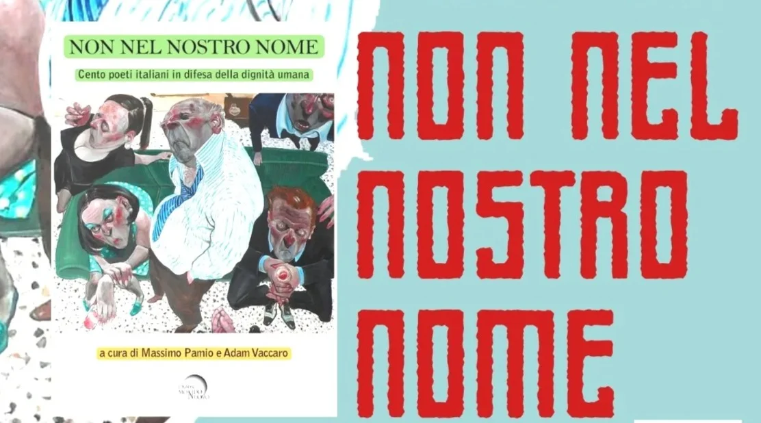 "Non nel nostro nome", l'antologia di poesie di cento poeti italiani