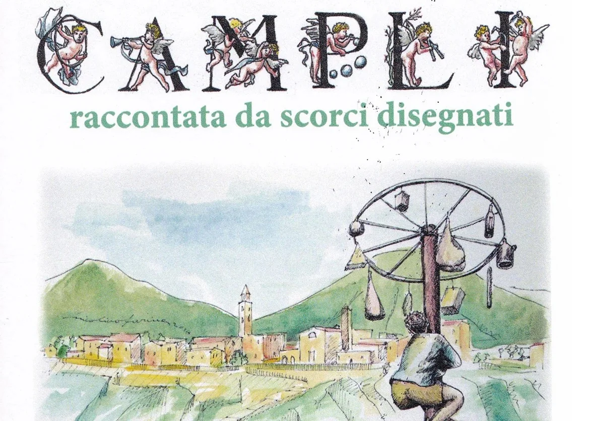 FOTO | “Campli raccontata da scorci disegnati”: la cartella d'arte di Nicolino Farina