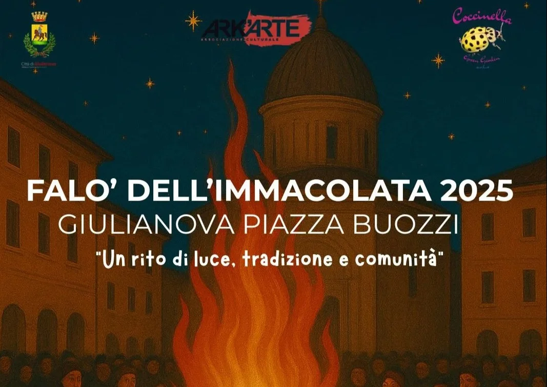 "Falò dell'Immacolata", Giulianova rinnova la tradizione