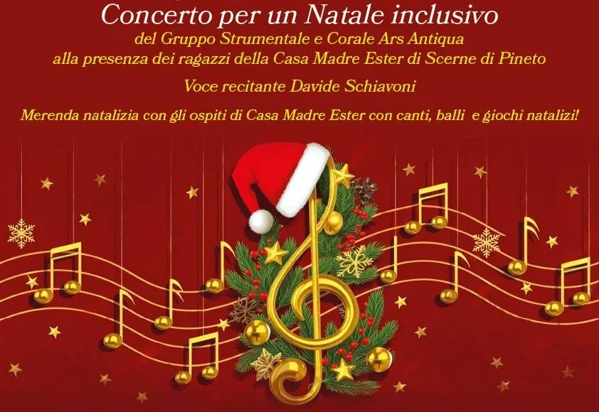 Note di Speranza, il Concerto di Natale inclusivo domenica a Nepezzano