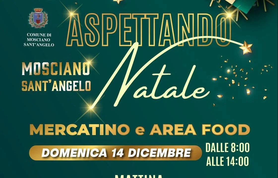 “Aspettando Natale” domenica a Mosciano S.A.