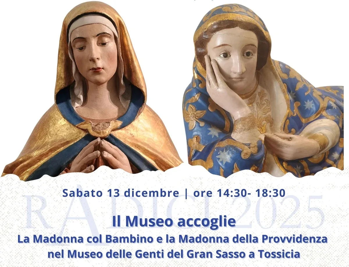 La Madonna della Provvidenza al Museo delle Genti del Gran Sasso a Tossicia