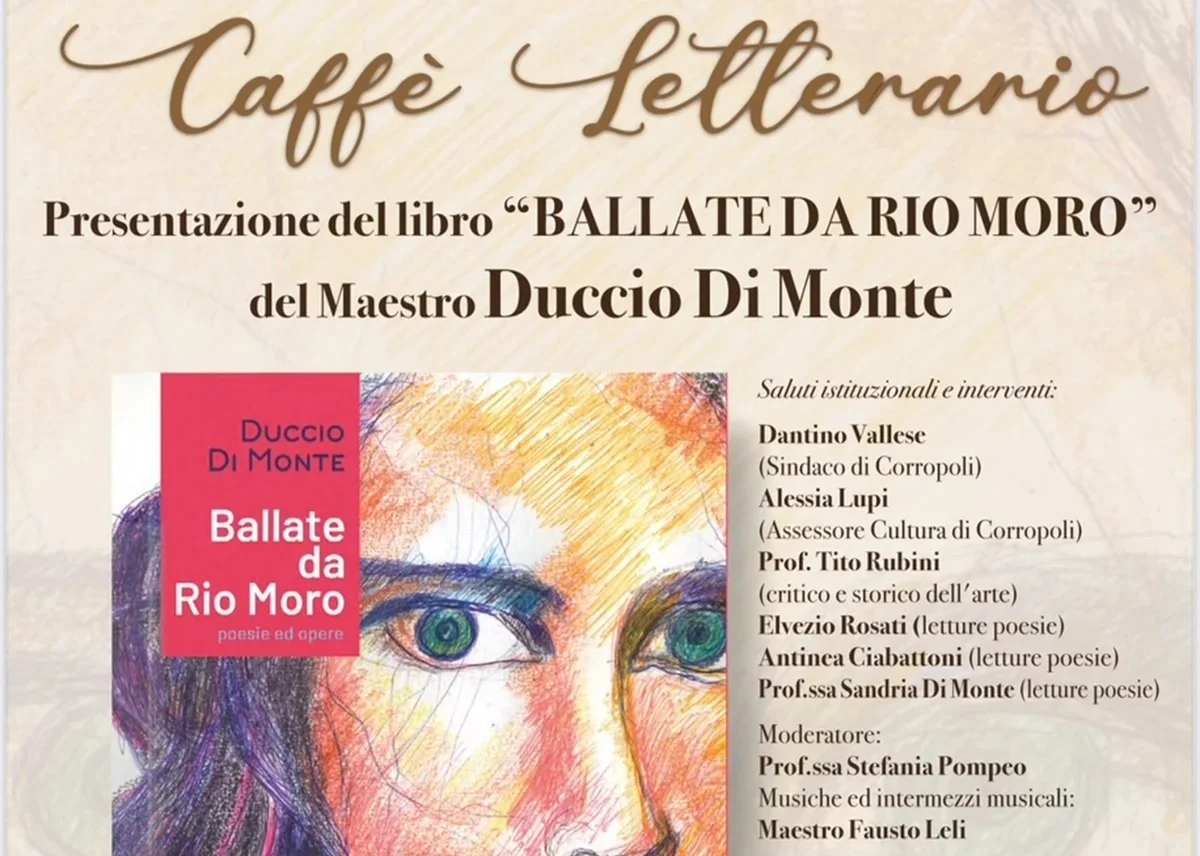 V "Caffè Letterario", torna nel weekend a Corropoli