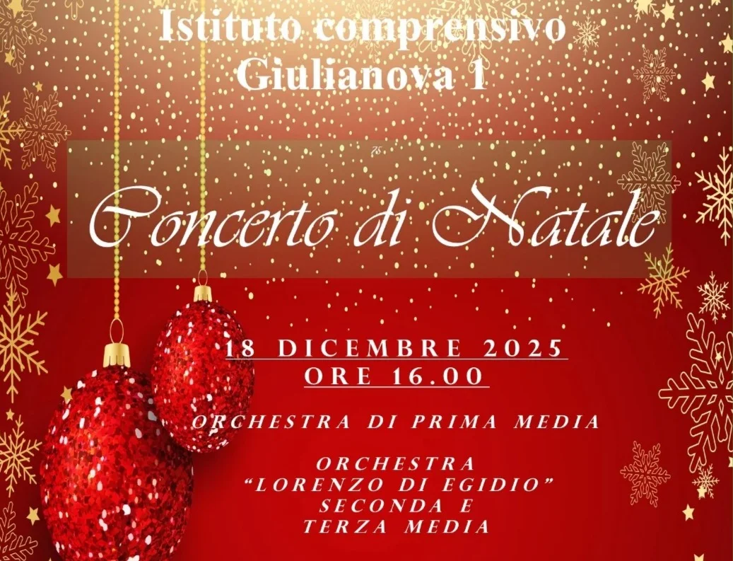 Orchestra dell’Istituto Comprensivo 1 di Giulianova, giovedì e venerdì i Concerti di Natale