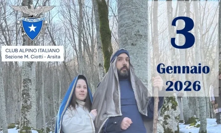 2° "Presepe vivente" del CAI Arsita sabato 3 gennaio