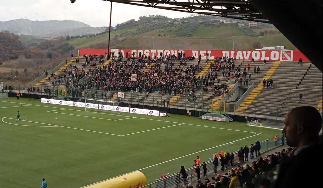 Calcio D/F, il Teramo sa anche perdere meritandolo (1-2)