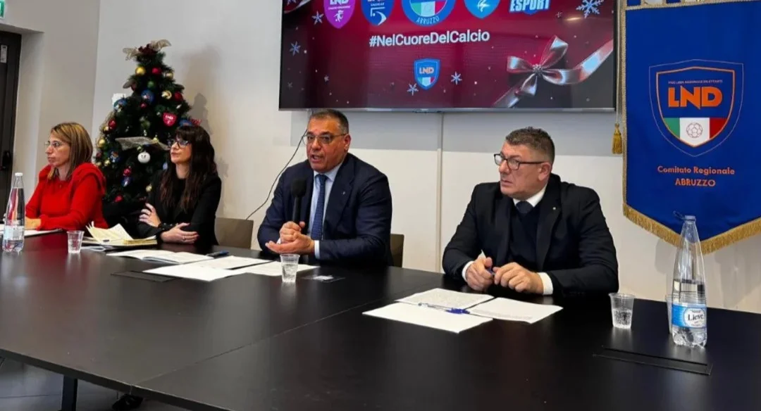 LND Abruzzo: un anno di attività tra sport, sociale e responsabilità