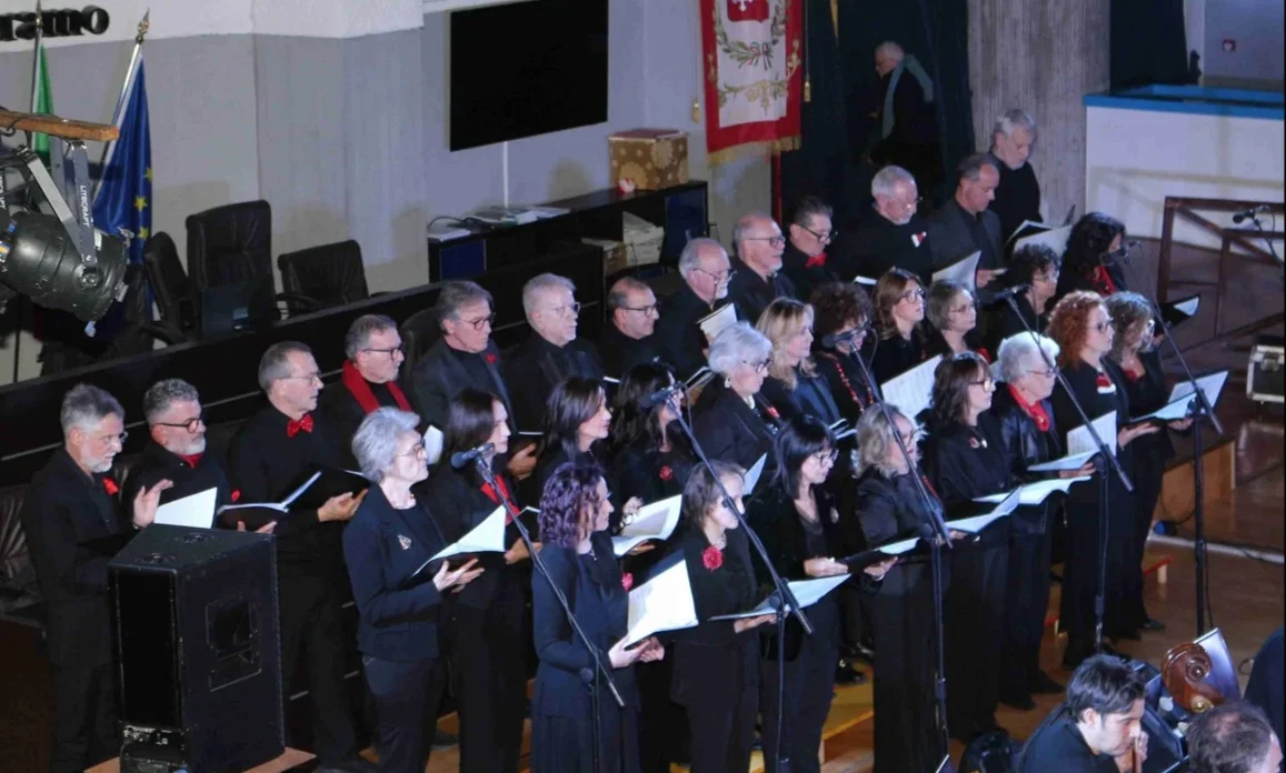 Gianni Gebbia omaggiato dal Chorus Novus