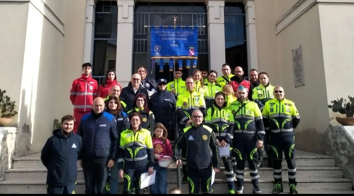 VOC Gran Sasso d’Italia, la generosità senza limiti della sezione di Bellante