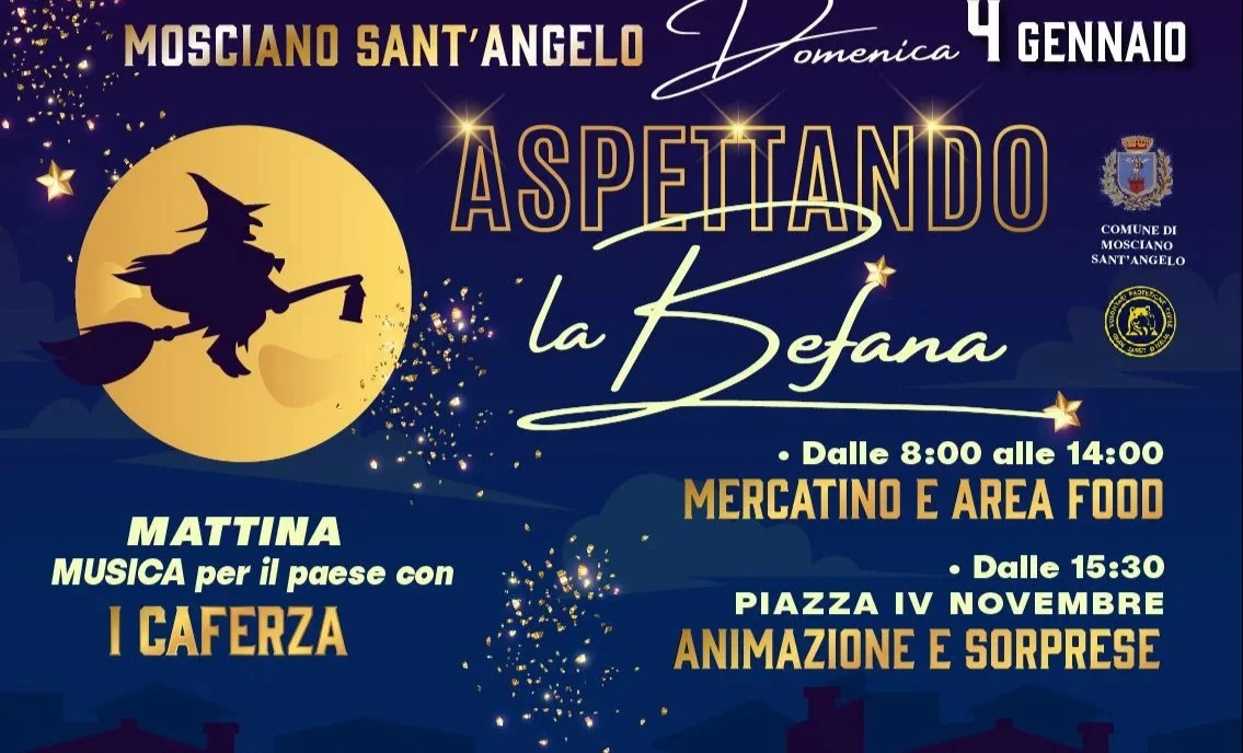 Aspettando la Befana, domenica a Mosciano S.A.