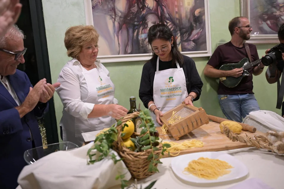 FOTO | Dal Giappone in Abruzzo: è arrivata la delegazione JTB per scoprire le eccellenze del territorio
