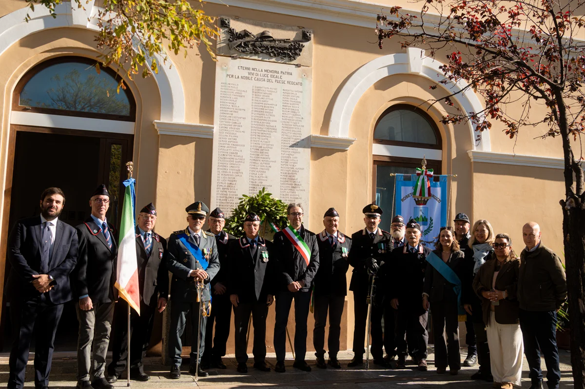 Roseto degli Abruzzi nella Giornata dell’Unità Nazionale e delle Forze Armate