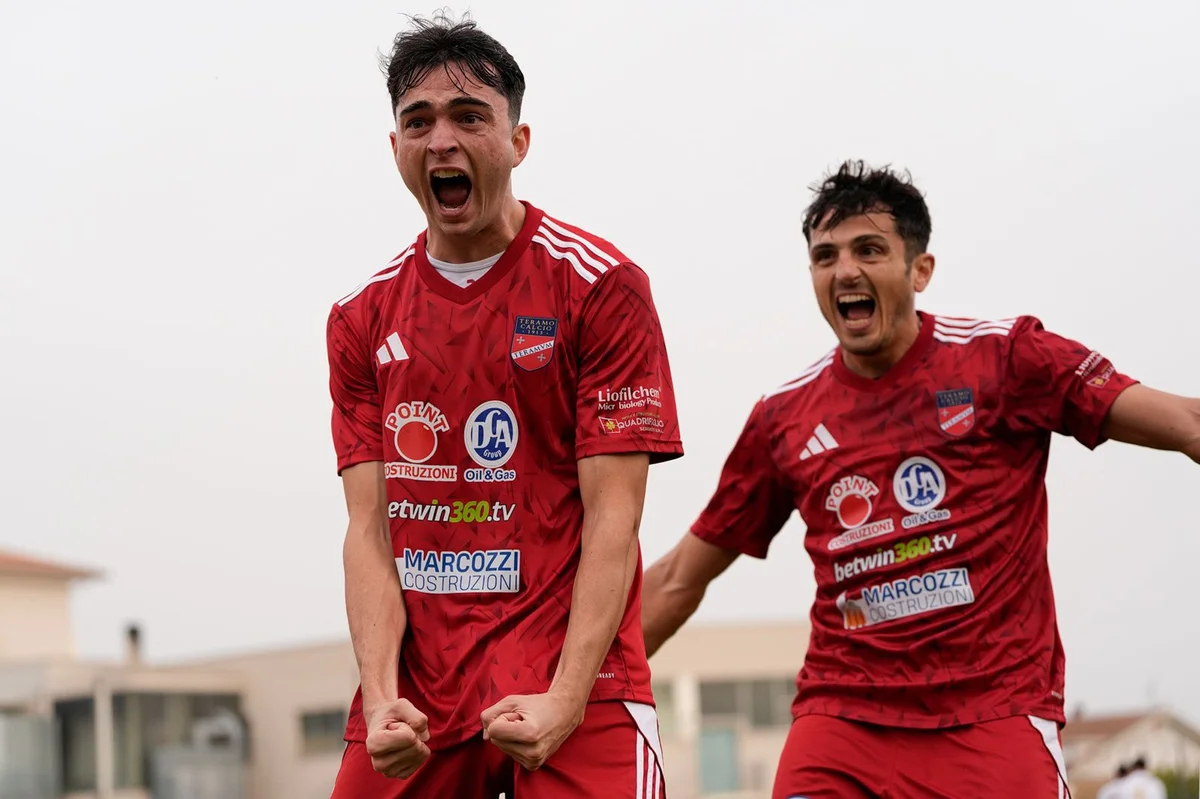 Calcio D/F, Teramo va che è una bellezza: 0-2 a Notaresco
