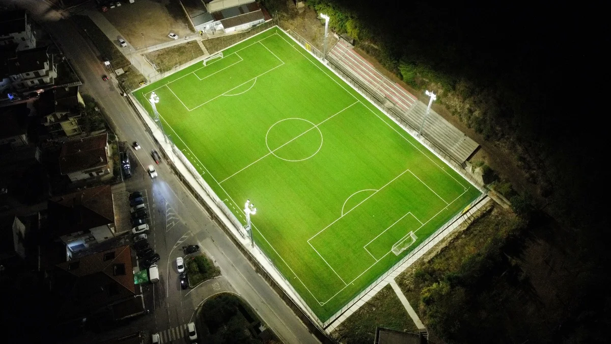 Teramo, spazi sportivi esterni in sistemazione al Polo della Cona