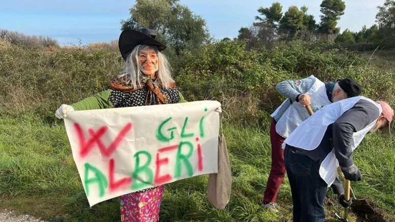 FOTO | Borsacchio, nasce “La Città dell’Albero – Tra Futuro e Memoria”