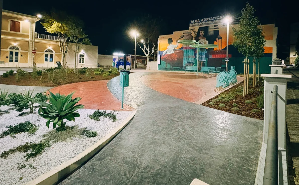 Alba Adriatica, restituito ai cittadini lo spazio antistante la stazione ferroviaria