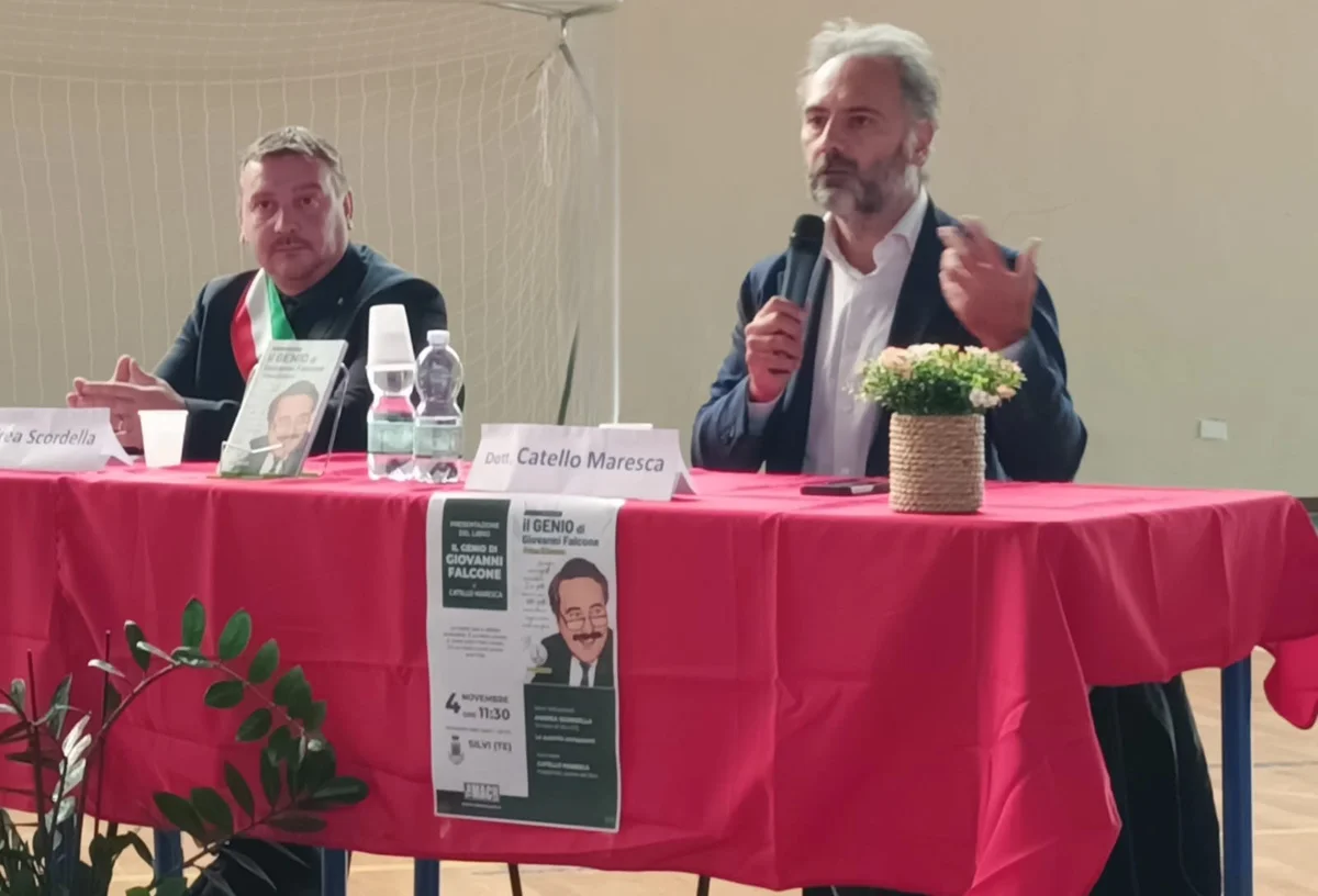 Incontro a Silvi con il magistrato napoletano Catello Maresca