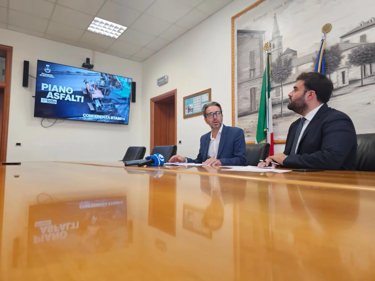 Roseto, presentato il Primo Lotto da 1.1 milioni di euro del Piano Asfalti