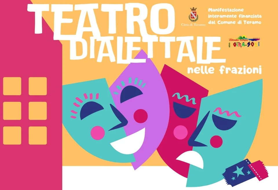 Fine estate con il teatro dialettale e giochi per bambini nei quartieri e nelle frazioni teramane