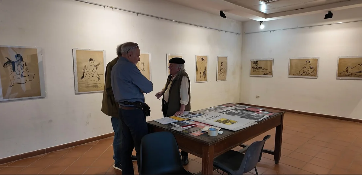 FOTO | Di Venanzo, prorogata la mostra di Sandro Melarangelo in via Nicola Palma