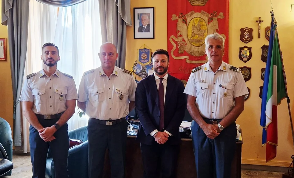 Il Comandante regionale della Guardia di Finanza in visita istituzionale a Giulianova