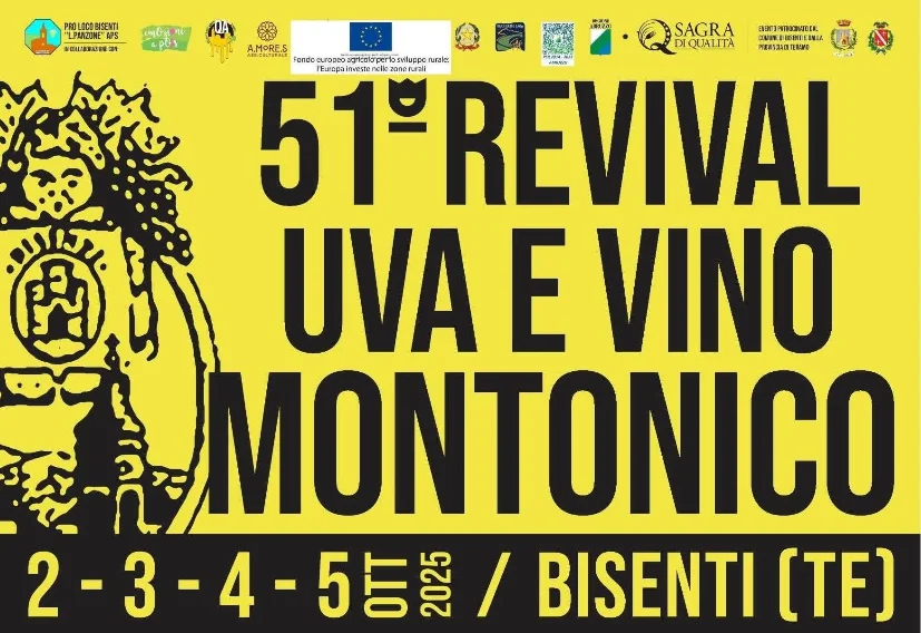 Revival dell’uva e del vino Montonico, via a Bisenti la 51^ edizione