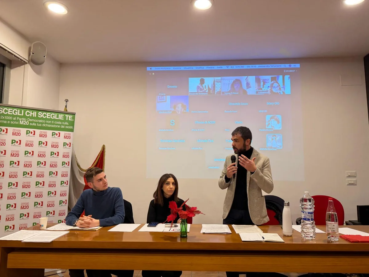 Direzione regionale Pd: Abruzzo a un bivio tra rilancio e declino