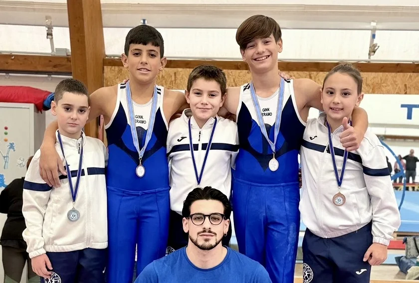 Ginnastica artistica maschile, esordio vincente per la GAM Teramo Libertas