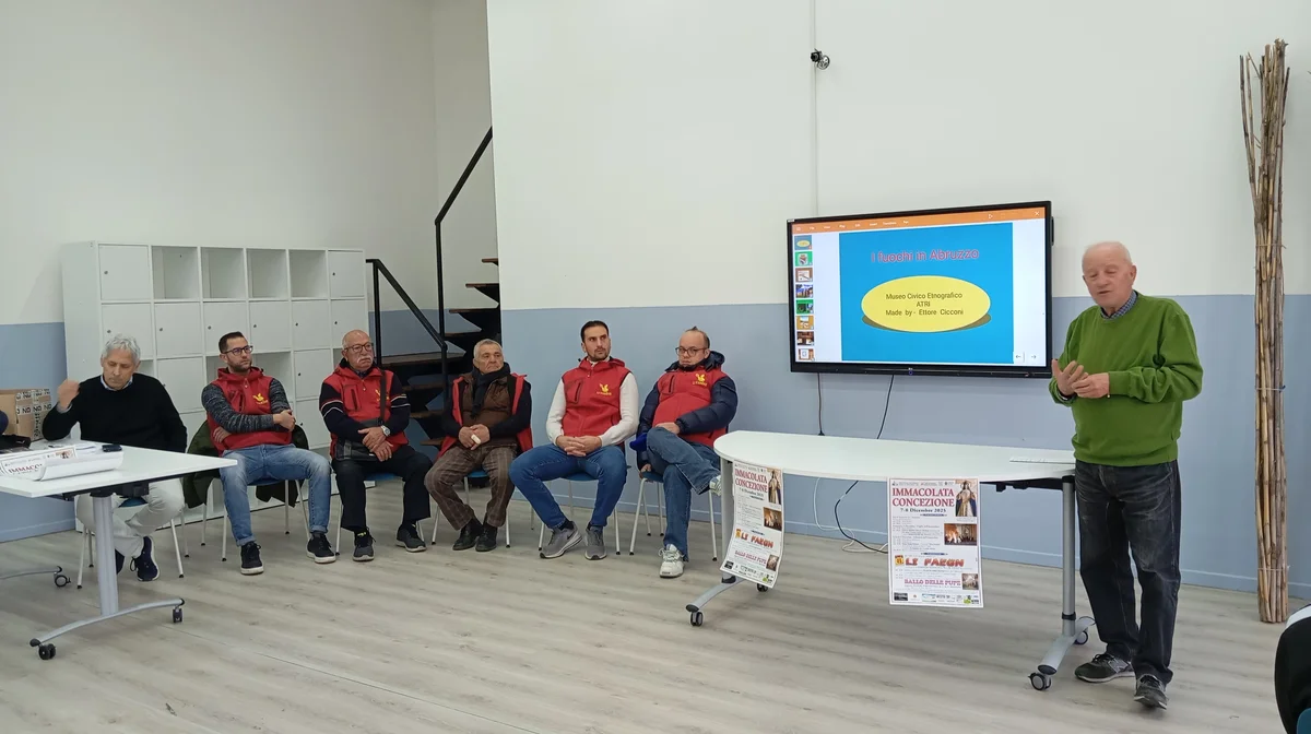 “Li Faegn” entrano a scuola: allo Zoli di Atri una lezione sulla tradizione