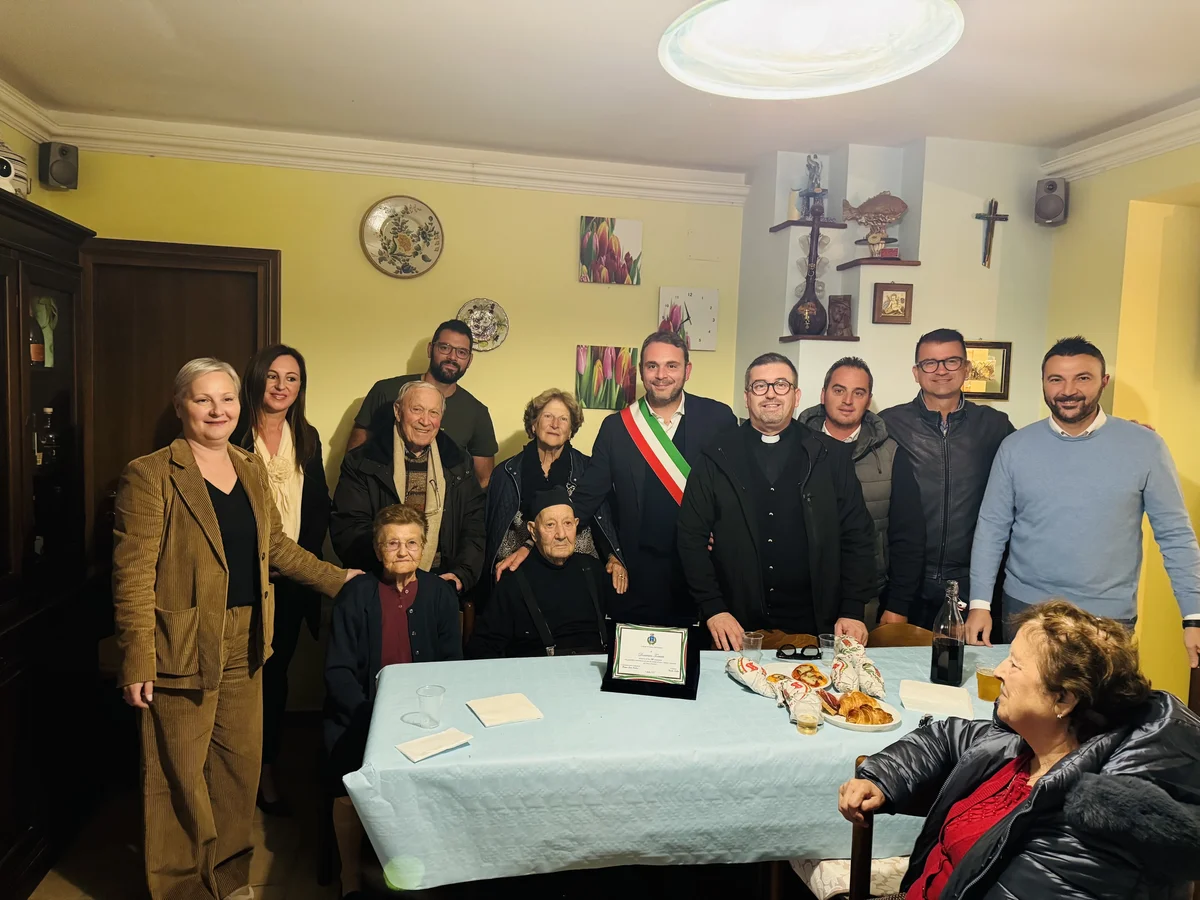 Penna Sant’Andrea festeggia i 100 anni di Domenico Torrieri