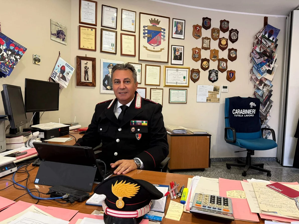 Va in pensione il Comandante del NIL di Teramo, Luogotenente Carica Speciale Vincenzo Maselli