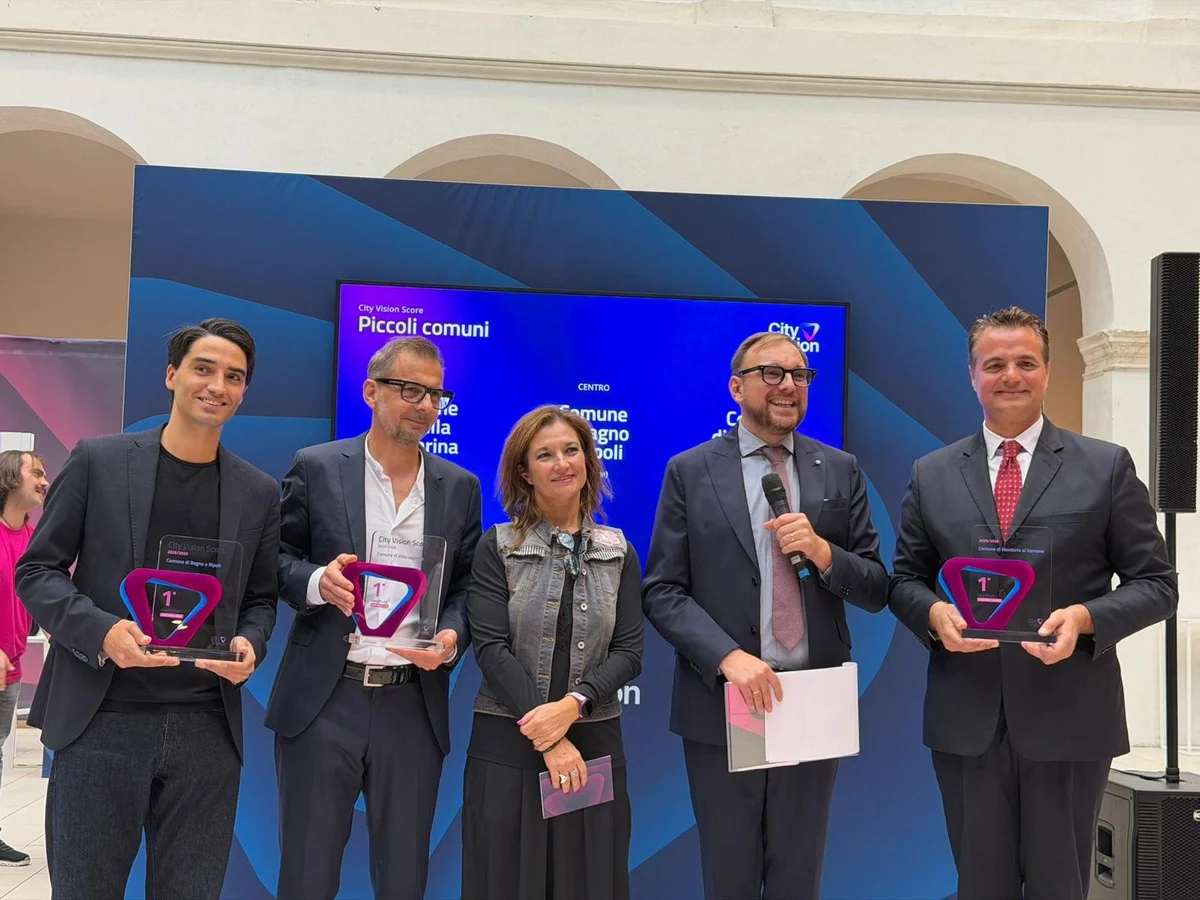 Smart City, Montorio al Vomano premiato come miglior Comune del Sud