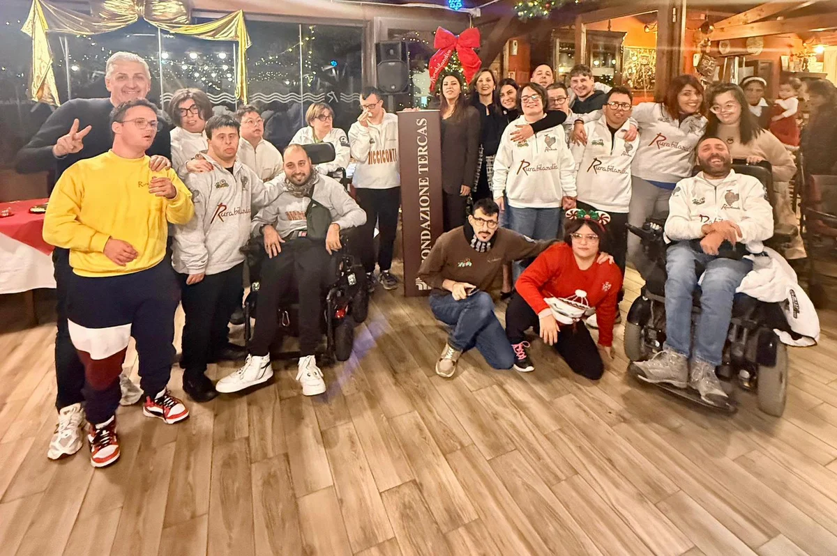 Natale Inclusivo a Rurabilandia con gli anziani della "Santa Rita"