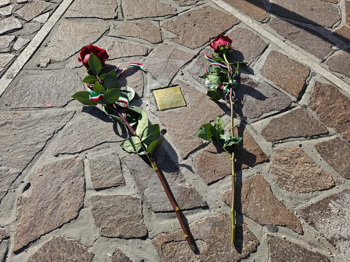 Pietra d’Inciampo in onore del soldato Marsilio Esposito