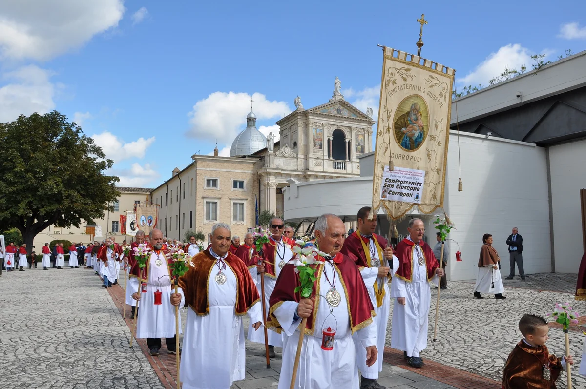 Raduno e giubileo delle confraternite a San Gabriele